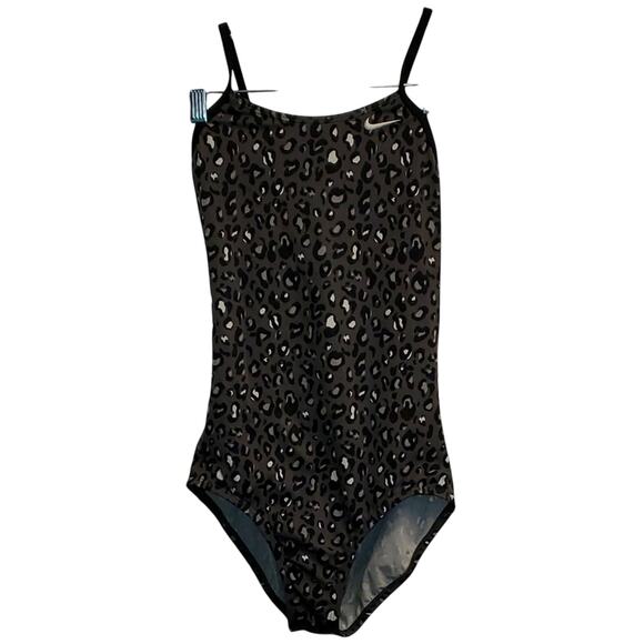 NIKE Youth Large One Piece Animal Print Swimming Suit Size Large - Picture 1 of 5